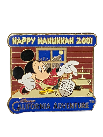 HAPPY HANNUKKAH 2001 DCA MICKEY 12 1 008418