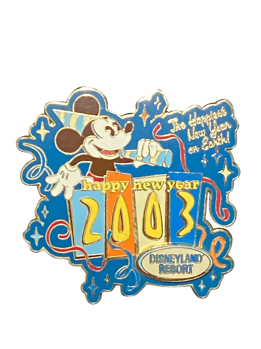 HAPPY NEW YEAR 2003 DLR MICKEY 12 1 017926