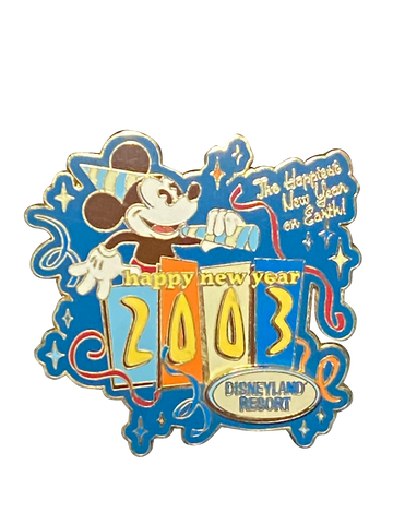 HAPPY NEW YEAR 2003 DLR MICKEY 12 1 017926