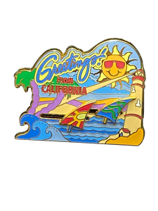GREETINGS FROM CALIFORNIA SAILBOAT SLIDER 12 3 006322