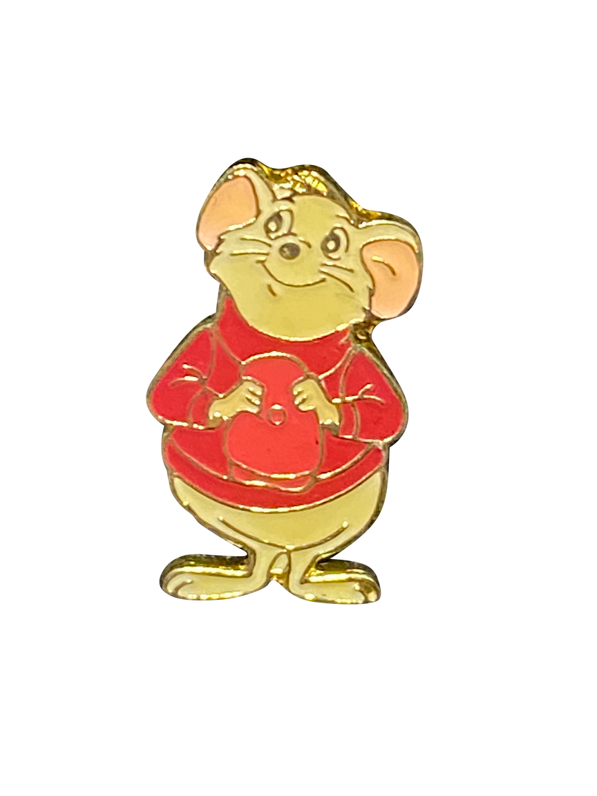 2111 BERNARD MOUSE HOLDING HAT 12 4 019388