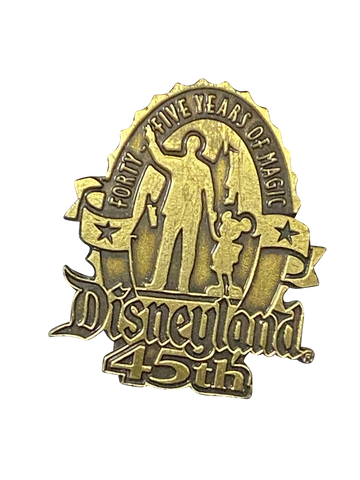 2447 DISNEYLAND 45TH GOLD 12 4 000487