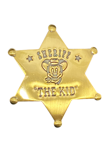 2489 MICKEY THE KID BADGE 12 5 054376