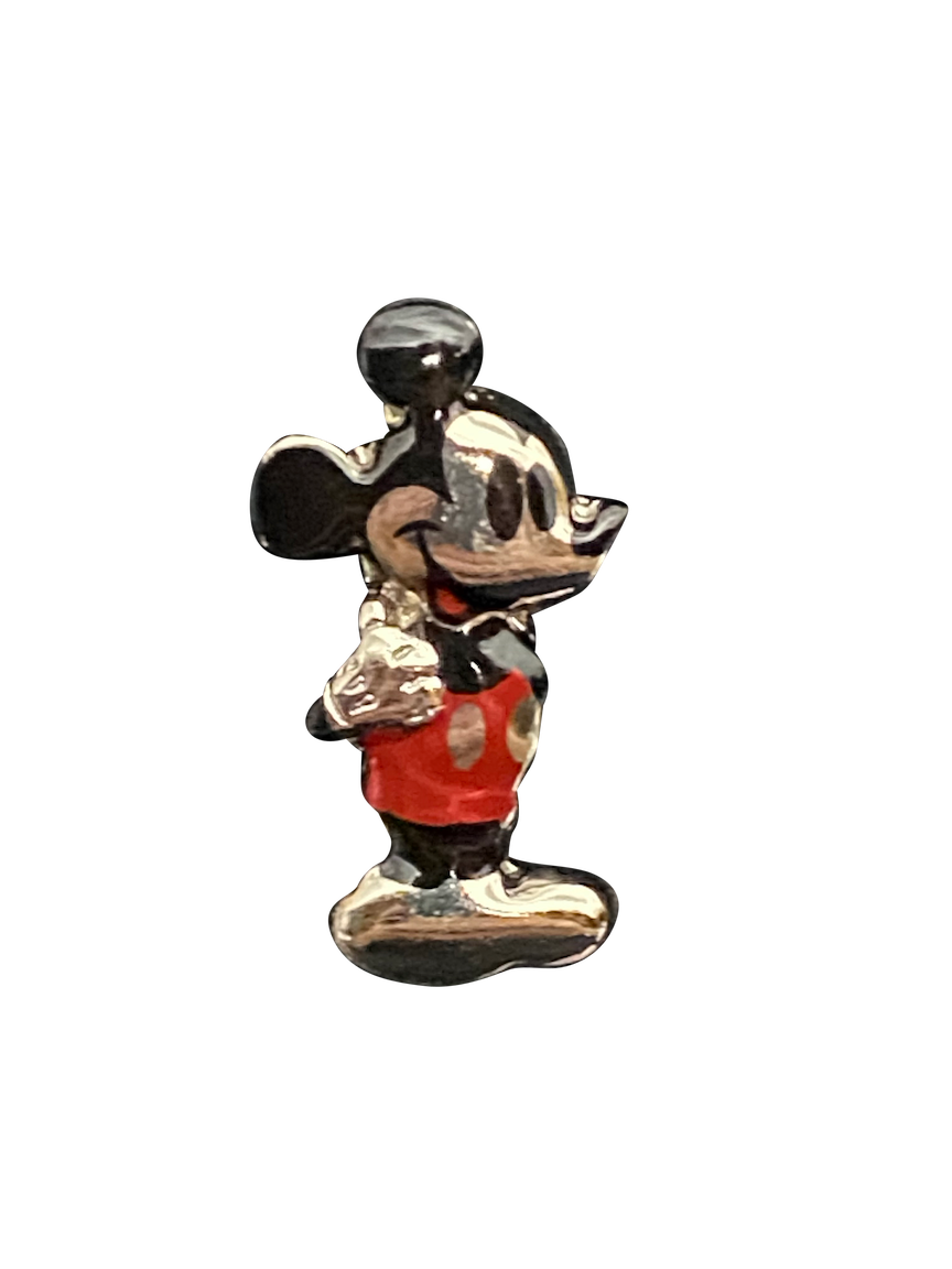 MICKEY PLASTIC SILVER BLACK AND RED 12 5