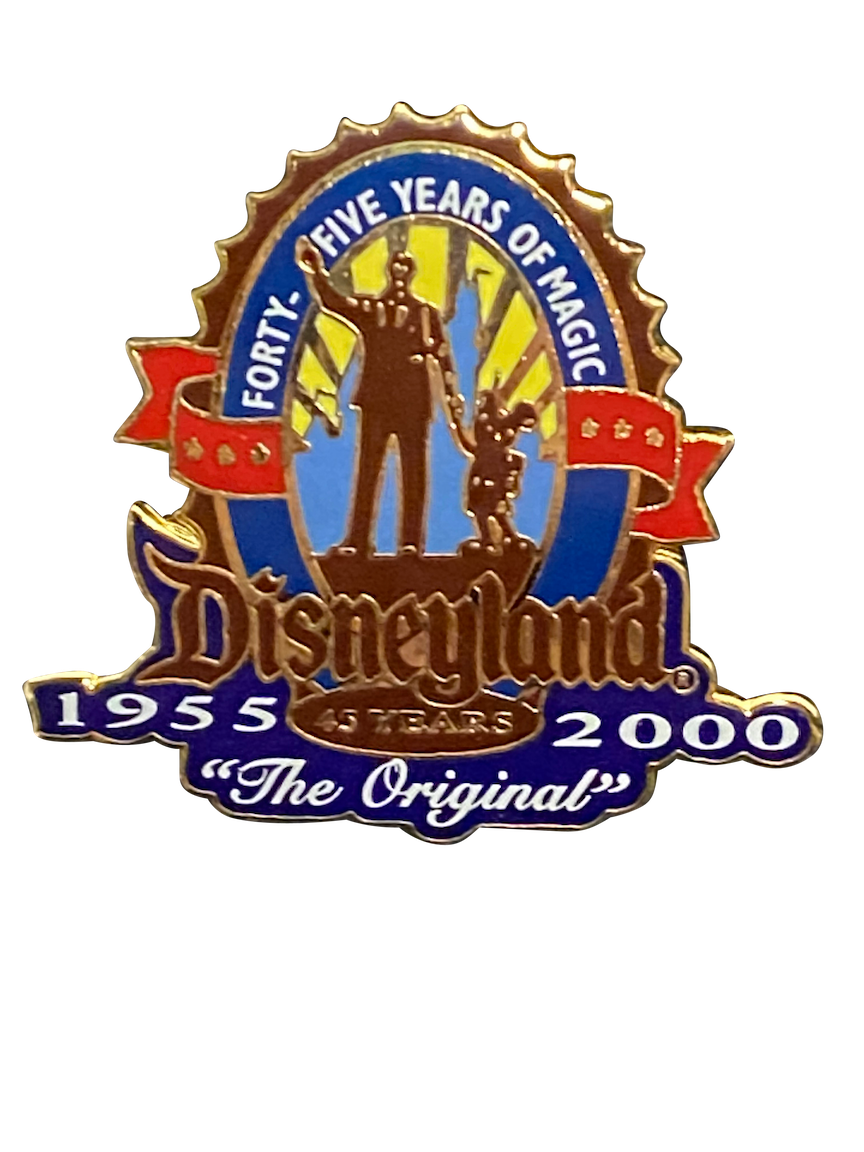 pinDISNEYLAND 45TH PARTNERS LOGO 12 5 001287