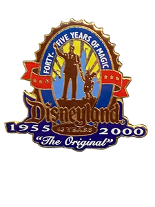 pinDISNEYLAND 45TH PARTNERS LOGO 12 5 001287