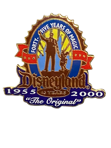 pinDISNEYLAND 45TH PARTNERS LOGO 12 5 001287