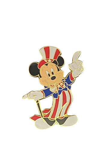 MICKEY RED WHITE AND BLUE FINGER UP 12 8 000254
