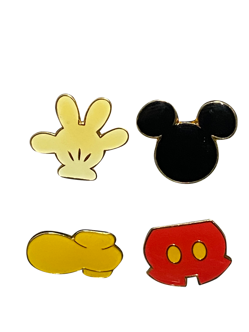 2572 Japan - Mickey Body Parts Set 12 8 038215