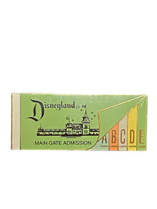 2627 DISNEYLAND TICKET BOOK 12 9 002037