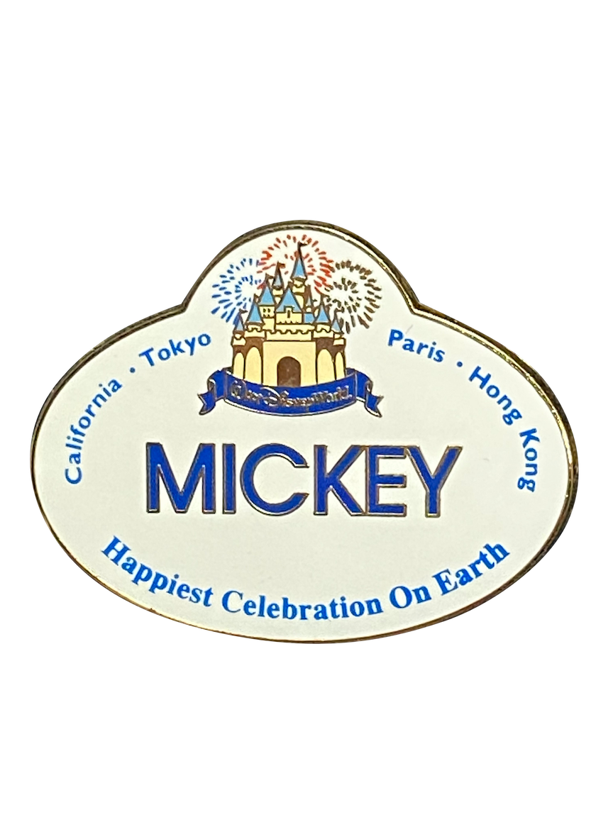 2611 MICKEY NAME TAG WDW 12 10 038952