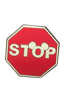 3318 STOP SIGN- MICKEY ICON 14 8 074896