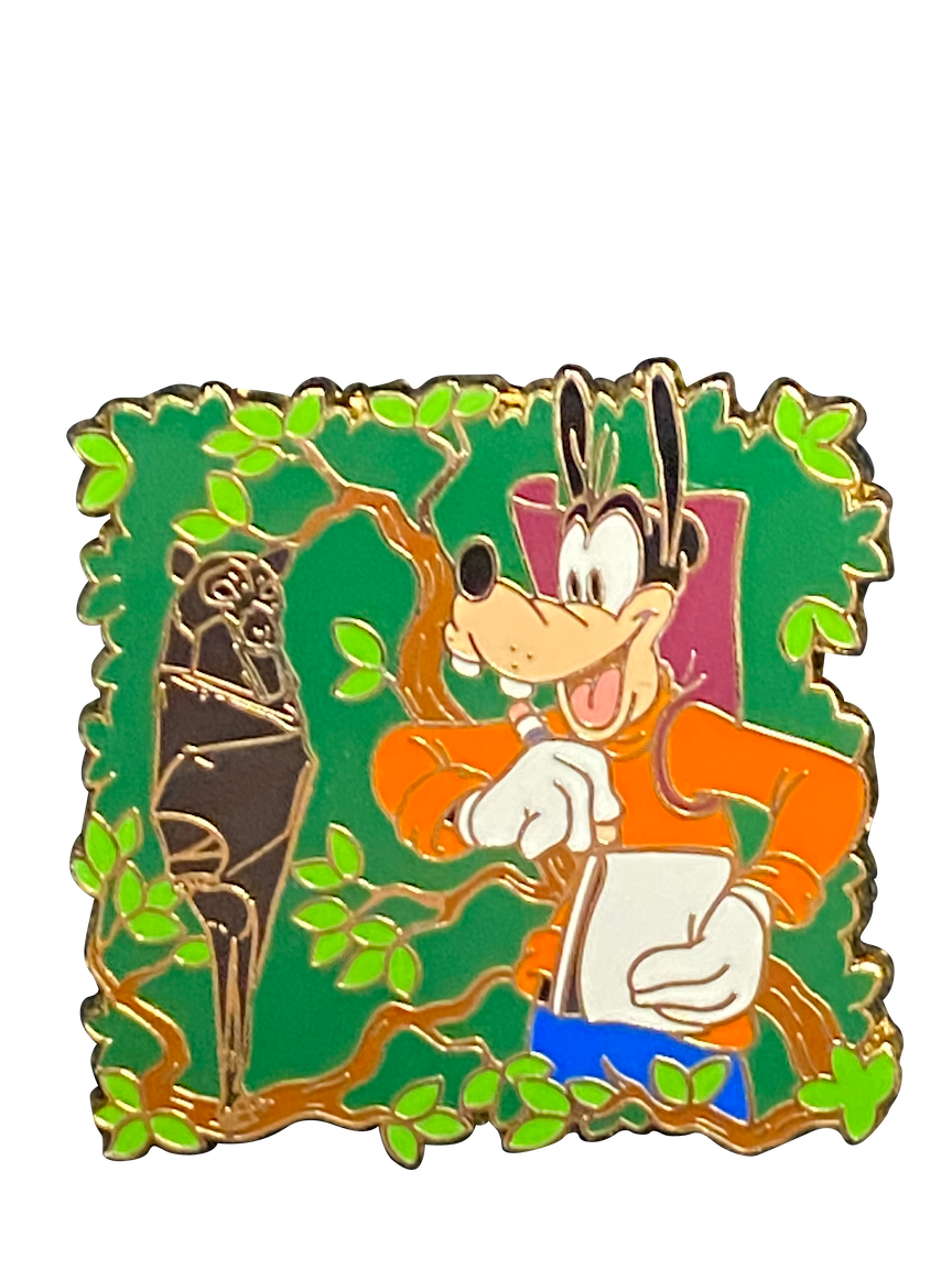 GOOFY HANGING UPSIDE DOWN WITH BAT 14 9 081180