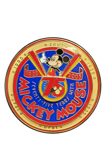 WDW CAST EXCLUSIVE 75 YEARS SPINNER 15 1 023819