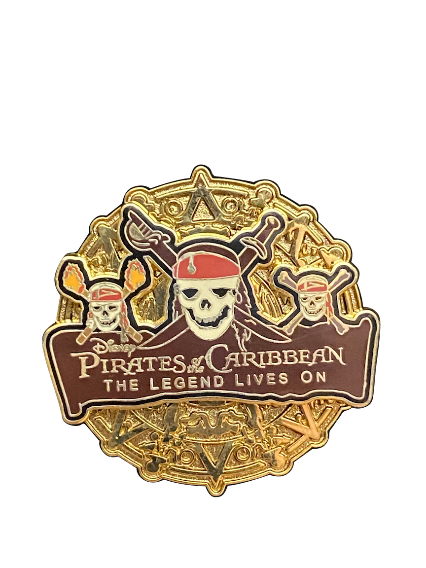 PIRATES OF THE CARIBBEAN THE LEGEND LIVES ON COIN 15 7 059576
