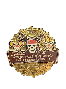 PIRATES OF THE CARIBBEAN THE LEGEND LIVES ON COIN 15 7 059576