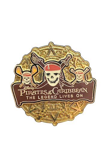 PIRATES OF THE CARIBBEAN THE LEGEND LIVES ON COIN 15 7 059576