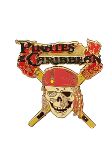 PIRATES OF CARIBBEAN SKULL AND TORCHES 15 7 048890