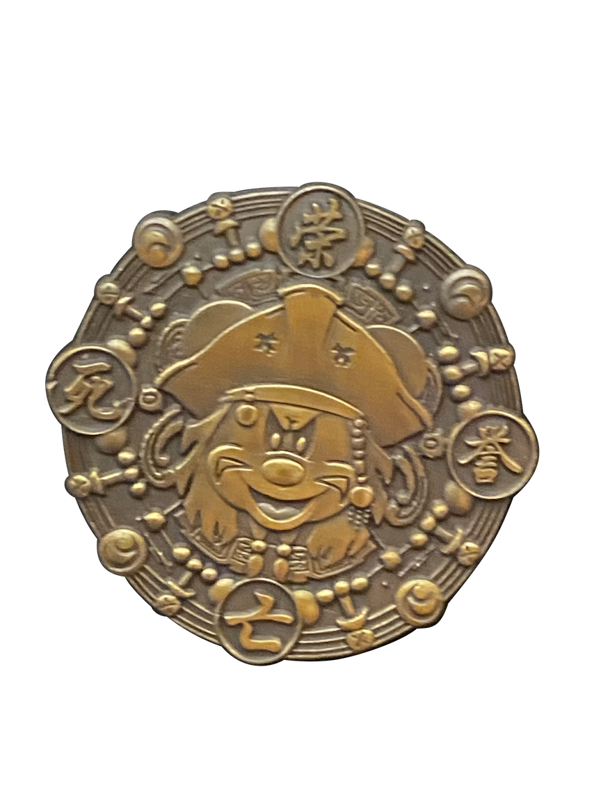 3266 MICKEY PIRATE COIN 15 7 067650