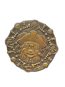3266 MICKEY PIRATE COIN 15 7 067650