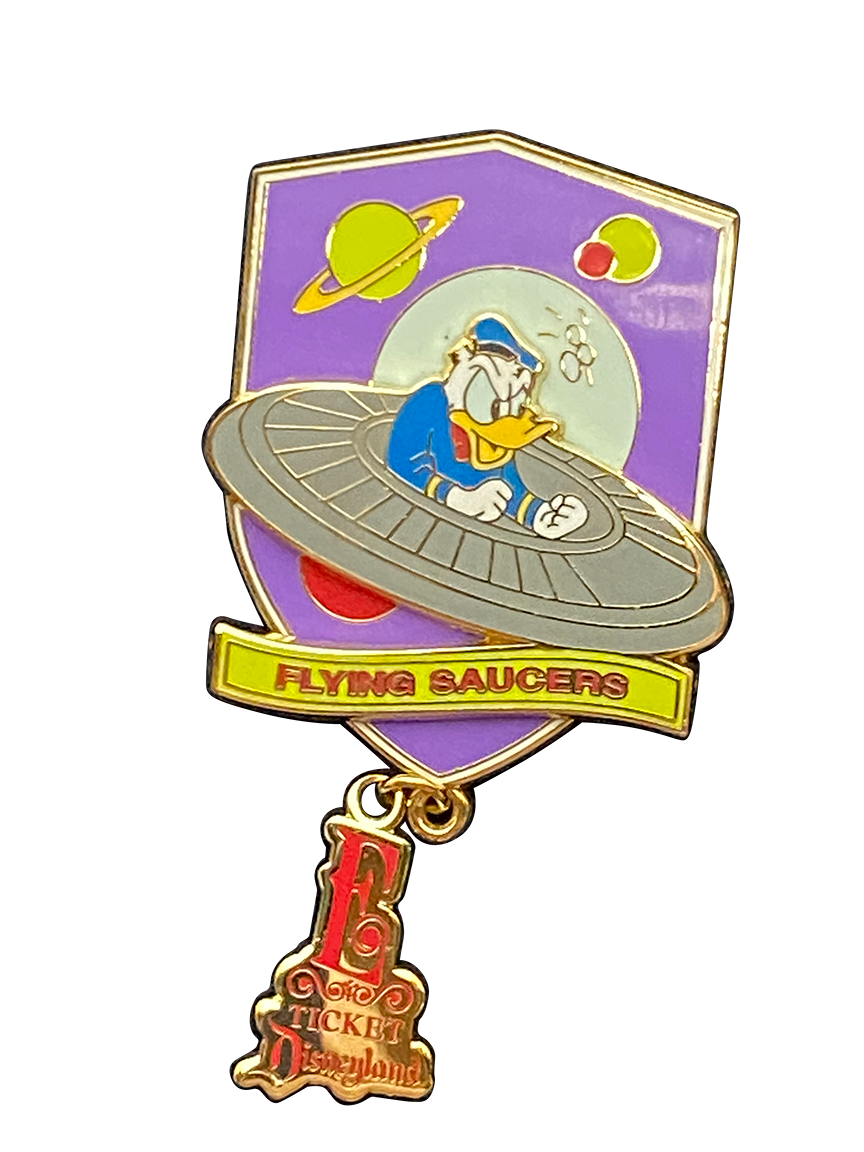 2522 E TICKET FLYING SAUCERS 16 1 PASSHOLDER LE 1500 050713