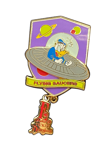 2522 E TICKET FLYING SAUCERS 16 1 PASSHOLDER LE 1500 050713