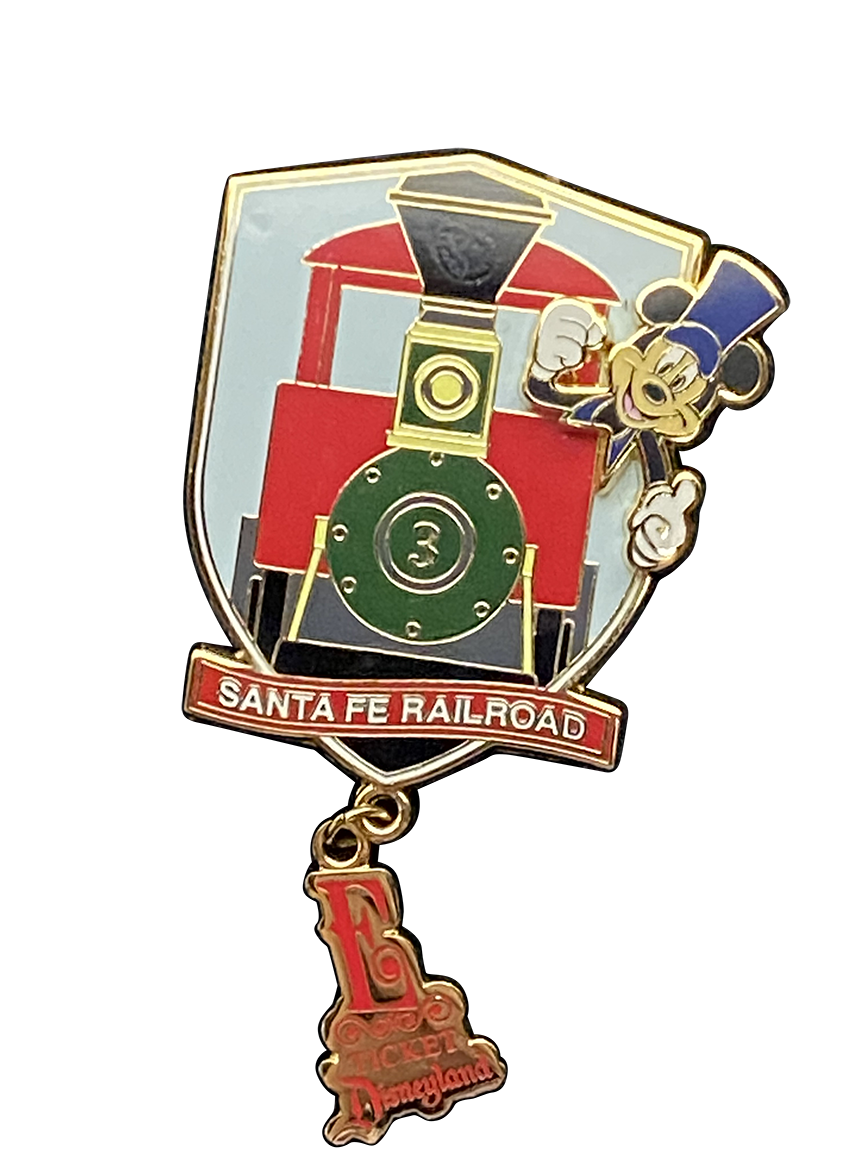 2523 E TICKET SANTA FE RAILROAD 16 1 047947