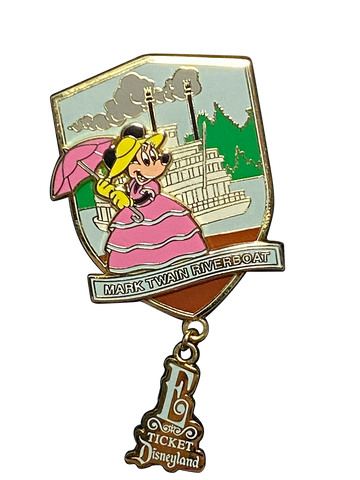E TICKET MARK TWAIN RIVERBOAT 16 2 PASSHOLDER LE 1500 045941