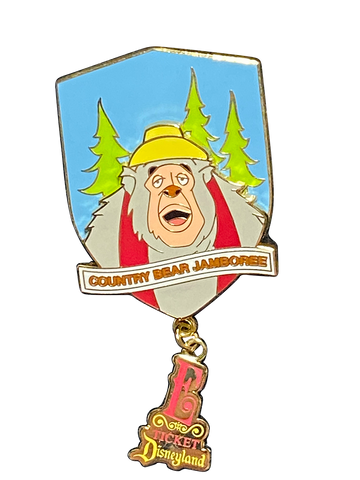 2538 E TICKET COUNTRY BEARS 16 2 PASSHOLDER LE 1500 042588