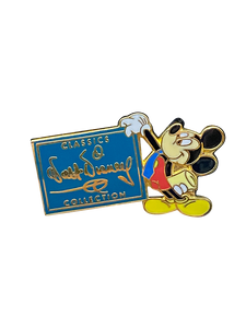 CLASSIC COLLECTION MICKEY STANDING BY LOGO 16 4 027664