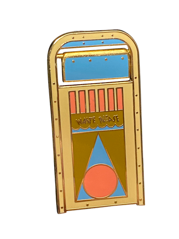 3206 TRASH CAN ITS A SMALL WORLD 16 5 006524