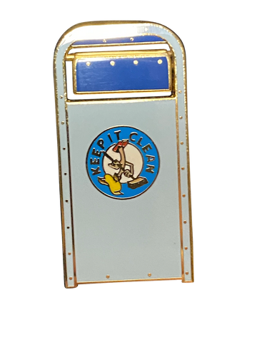 3207 TRASH CAN TOON TOWN 16 5 006566