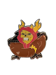 2173 HORNED KING BLACK CAULDRON 16 7 075085
