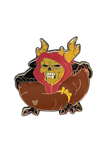 2173 HORNED KING BLACK CAULDRON 16 7 075085