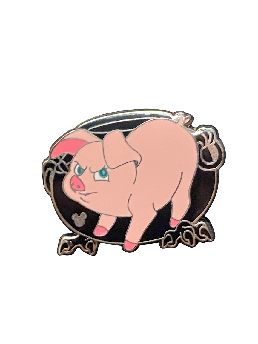 2172 HEN WEN BLACK CAULDRON 16 7 075084