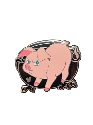 2172 HEN WEN BLACK CAULDRON 16 7 075084