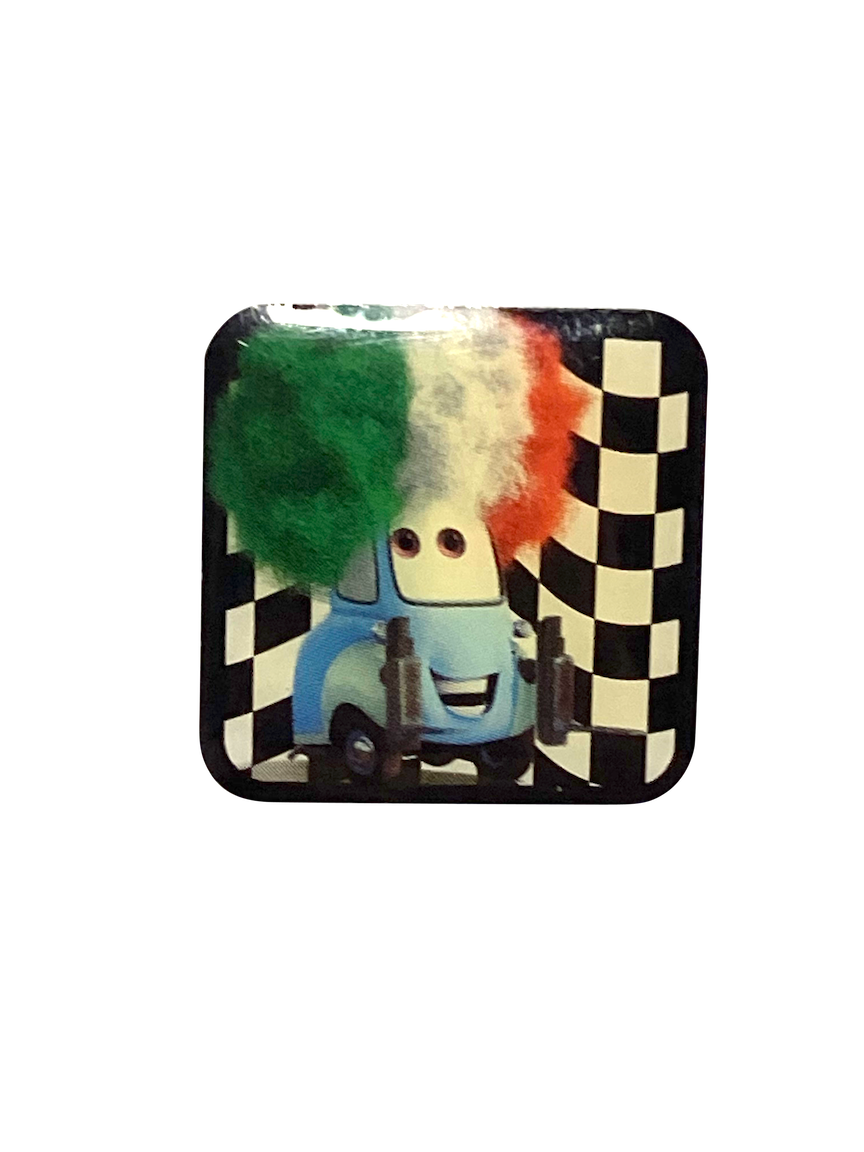ITALIAN CAR CHECKERED FLAG - LABOR DAY