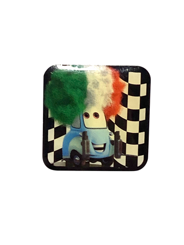 ITALIAN CAR CHECKERED FLAG - LABOR DAY