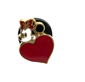 TINY MINNIE HEART PIN - LABOR DAY