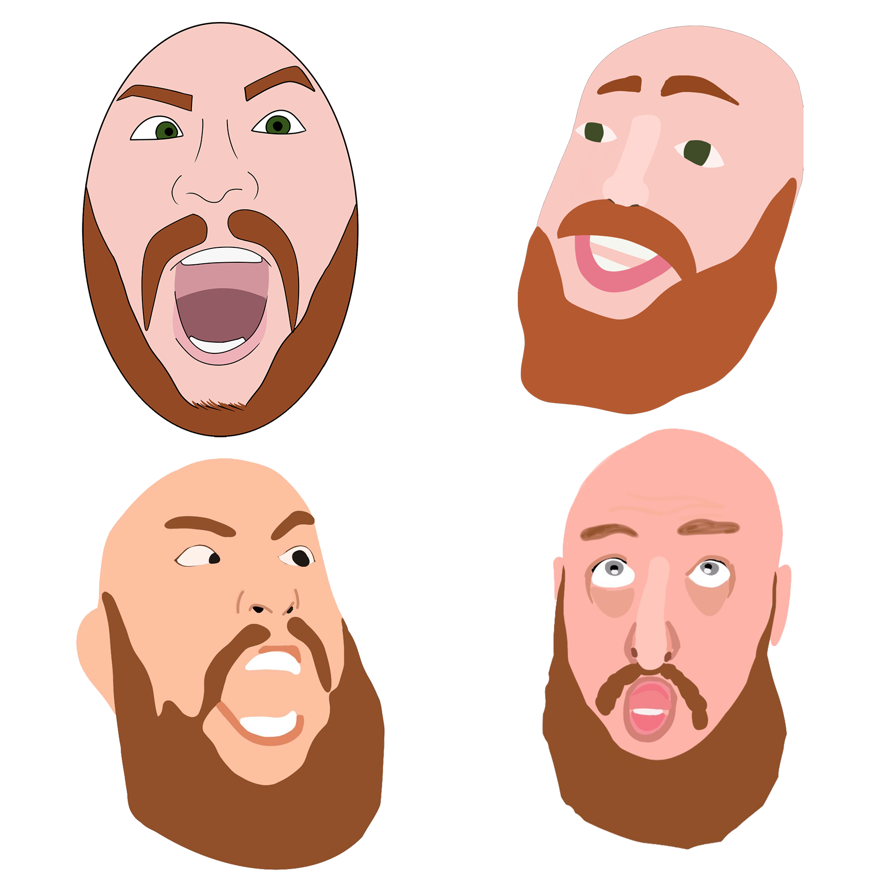 STICKER FACES