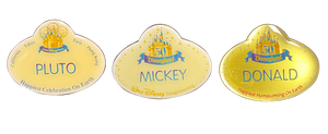 THREE NAME TAG SET W/ BOX - 26 2 set54 039012